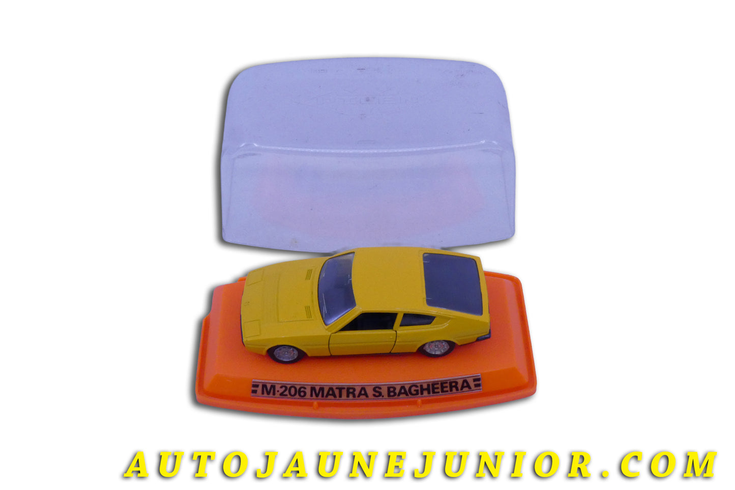 Le Pilen Matra Bagheera est en vente sur Auto Jaune Junior ! Découvrez nos collections de diecast Tekno, Politoys, Mebetoys, Mercury, Joal, Diapet, Märklin, TootsieToys.AutoJaune Junior ; Vous avez le même jouet ? Profitez de notre expertise pour vous accompagner dans la vente de vos modèles ou votre collection ! Nous achetons tous lots de miniatures ! Contactez nous !