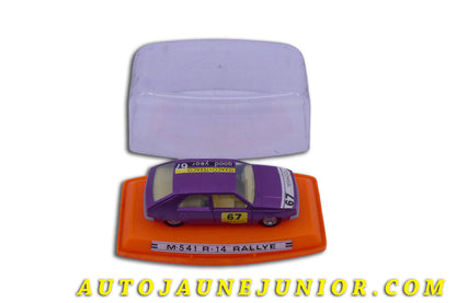 Le #5255 - Pilen - Renault - R14 Rallye est en vente sur Auto Jaune Junior ! Tekno, Politoys, Mebetoys, Mercury, Joal, Diapet, Märklin, TootsieToys.Vous avez le même jouet ? Profitez de notre expertise pour vous accompagner dans la vente de vos modèles ou votre collection ! Nous achetons tous lots de miniatures ! Contactez nous ! contact@autojaunejunior.com. 