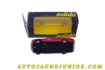 Le #5269 - Solido - Peugeot - 504 ambulance sapeurs pompiers est en vente sur Auto Jaune Junior ! Tekno, Politoys, Mebetoys, Mercury, Joal, Diapet, Märklin, TootsieToys.Vous avez le même jouet ? Profitez de notre expertise pour vous accompagner dans la vente de vos modèles ou votre collection ! Nous achetons tous lots de miniatures ! Contactez nous ! contact@autojaunejunior.com. 