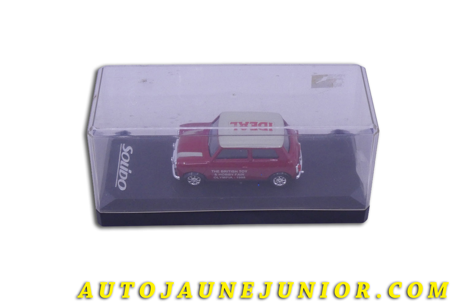 Le #5281 - Solido - Austin - Mini Cooper"Ideal" Code 1 est en vente sur Auto Jaune Junior ! Tekno, Politoys, Mebetoys, Mercury, Joal, Diapet, Märklin, TootsieToys.Vous avez le même jouet ? Profitez de notre expertise pour vous accompagner dans la vente de vos modèles ou votre collection ! Nous achetons tous lots de miniatures ! Contactez nous ! contact@autojaunejunior.com. 