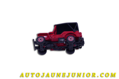Le Solido Willys Jeep "Sapeur Pompier" avec capote est en vente sur Auto Jaune Junior ! Découvrez nos collections de diecast Tekno, Politoys, Mebetoys, Mercury, Joal, Diapet, Märklin, TootsieToys.AutoJaune Junior ; Vous avez le même jouet ? Profitez de notre expertise pour vous accompagner dans la vente de vos modèles ou votre collection ! Nous achetons tous lots de miniatures ! Contactez nous !