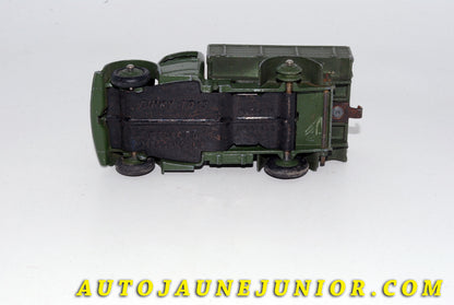Le #5502 - Dinky Toys - Bedford - Camion « O » Ridelles Militaire (modèle réservé à l'exportation) est en vente sur Auto Jaune Junior ! Tekno, Politoys, Mebetoys, Mercury, Joal, Diapet, Märklin, TootsieToys.Vous avez le même jouet ? Profitez de notre expertise pour vous accompagner dans la vente de vos modèles ou votre collection ! Nous achetons tous lots de miniatures ! Contactez nous ! contact@autojaunejunior.com. 