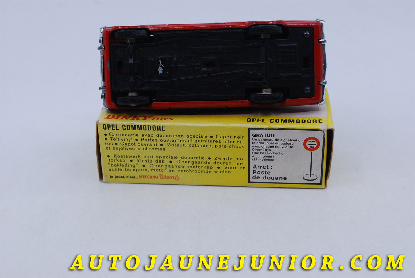 Le Dinky Toys – Opel Commodore - est en vente sur Auto Jaune Junior ! Découvrez nos collections de diecast: Dinky-Toys, Corgi, Corgi-Toys, Solido, Norev, Minialuxe, CIJ, C-I-J, JRD, J-R-D, Matchbox, Majorette, Tekno, Politoys, Mebetoys, Mercury, Joal, Diapet, Märklin, TootsieToys.