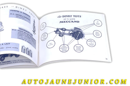 Le #6131 - Dinky Toys - Catalogue - Année 1953 - 16 Pages est en vente sur Auto Jaune Junior ! Tekno, Politoys, Mebetoys, Mercury, Joal, Diapet, Märklin, TootsieToys.Vous avez le même jouet ? Profitez de notre expertise pour vous accompagner dans la vente de vos modèles ou votre collection ! Nous achetons tous lots de miniatures ! Contactez nous ! contact@autojaunejunior.com. 