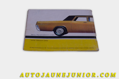 Le #6148 - Corgi Toys - Document - Catalogue 1968  est en vente sur Auto Jaune Junior ! Tekno, Politoys, Mebetoys, Mercury, Joal, Diapet, Märklin, TootsieToys.Vous avez le même jouet ? Profitez de notre expertise pour vous accompagner dans la vente de vos modèles ou votre collection ! Nous achetons tous lots de miniatures ! Contactez nous ! contact@autojaunejunior.com. 