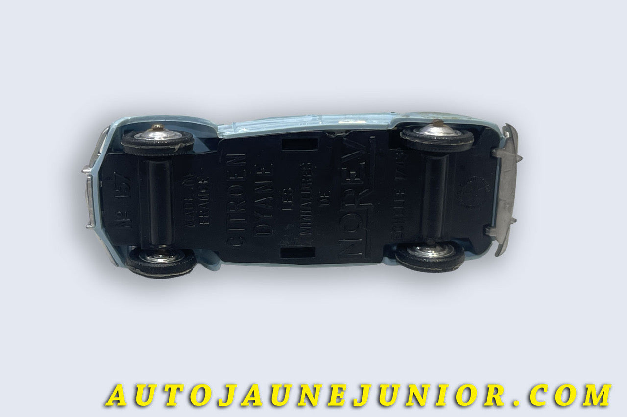 Le #6177 - Norev - Citroën - Dyane est en vente sur Auto Jaune Junior ! Tekno, Politoys, Mebetoys, Mercury, Joal, Diapet, Märklin, TootsieToys.Vous avez le même jouet ? Profitez de notre expertise pour vous accompagner dans la vente de vos modèles ou votre collection ! Nous achetons tous lots de miniatures ! Contactez nous ! contact@autojaunejunior.com. 
