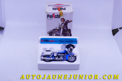 Le #6186 - Polistil - Harley - Davidson -  1200 est en vente sur Auto Jaune Junior ! Tekno, Politoys, Mebetoys, Mercury, Joal, Diapet, Märklin, TootsieToys.Vous avez le même jouet ? Profitez de notre expertise pour vous accompagner dans la vente de vos modèles ou votre collection ! Nous achetons tous lots de miniatures ! Contactez nous ! contact@autojaunejunior.com. 