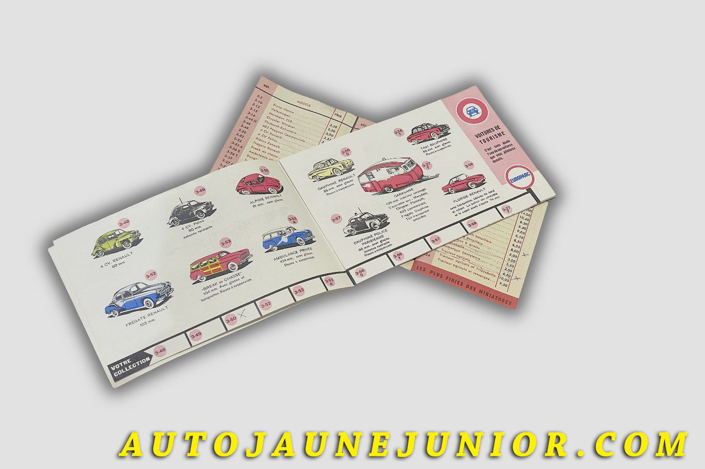 #6116 - C-I-J - Catalogue - Année 1961 - 18 Pages(Avec dépliant Tarifs !)