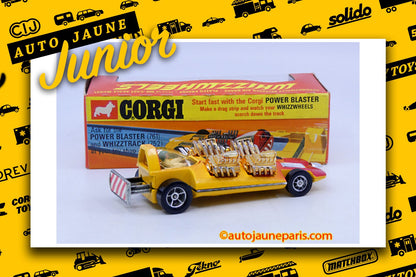 Le #2693 - Corgi Toys - Adams - Drag star 4 moteurs est en vente sur Auto Jaune Junior ! Découvrez nos collections de diecast Minialuxe, CIJ, C-I-J, JRD, J-R-D, Matchbox, Majorette.. AutoJauneJunior.com: le site de vente en ligne et de partage pour les passionés de miniatures et collectionneurs de jouets anciens ! Des centaines de modèles en vente, et des nouveautés mises en ligne chaque jour à 21h00 !