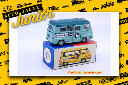 Le #2683 - C.I.J. - Renault - Estafette microcar Hostellerie du cheval blanc est en vente sur Auto Jaune Junior ! Découvrez nos collections de diecast Minialuxe, CIJ, C-I-J, JRD, J-R-D, Matchbox, Majorette.. AutoJauneJunior.com: le site de vente en ligne et de partage pour les passionés de miniatures et collectionneurs de jouets anciens ! Des centaines de modèles en vente, et des nouveautés mises en ligne chaque jour à 21h00 !