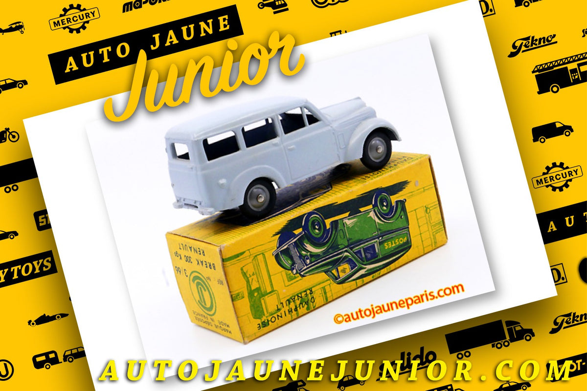Le #2513 - C-I-J - Renault - 300kgs break est en vente sur Auto Jaune Junior ! Découvrez nos collections de diecast Minialuxe, CIJ, C-I-J, JRD, J-R-D, Matchbox, Majorette.. AutoJauneJunior.com: le site de vente en ligne et de partage pour les passionés de miniatures et collectionneurs de jouets anciens ! Des centaines de modèles en vente, et des nouveautés mises en ligne chaque jour à 21h00 !