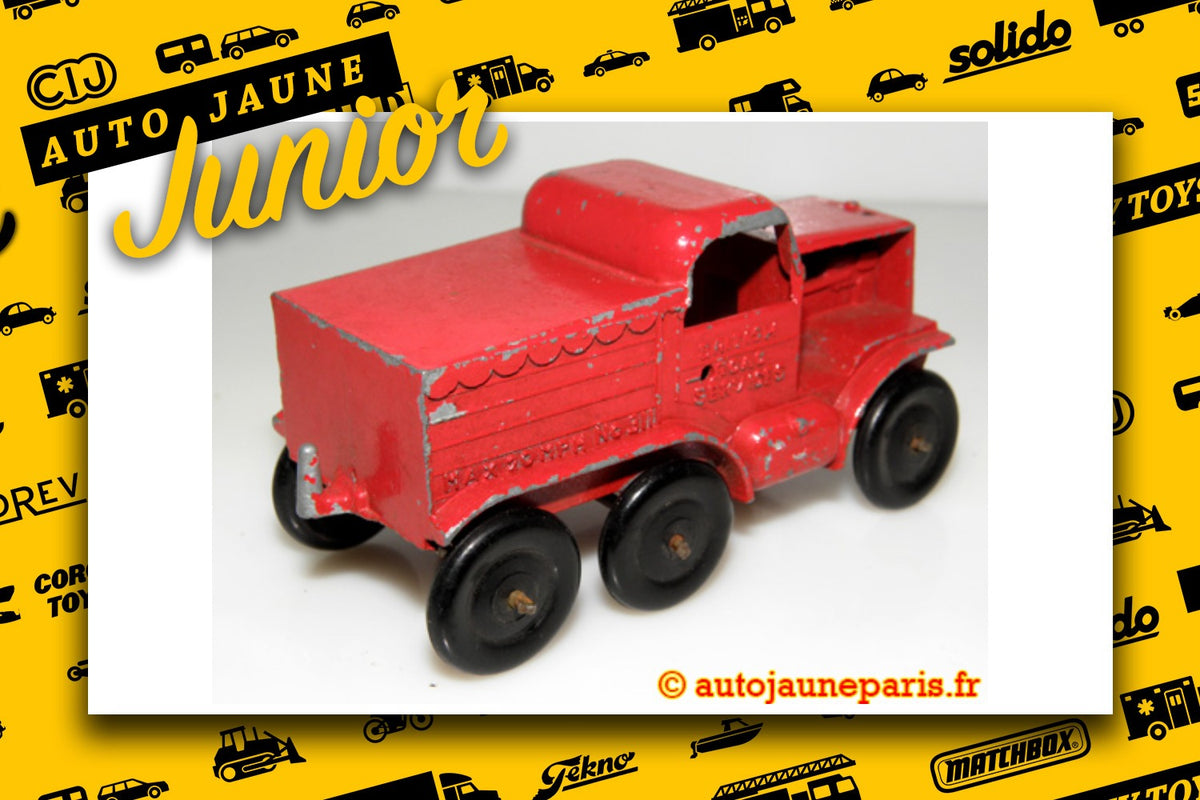 Le #2736 - Morestone - Antar - tracteur lourd "british Road service" est en vente sur Auto Jaune Junior ! Découvrez nos collections de diecast Minialuxe, CIJ, C-I-J, JRD, J-R-D, Matchbox, Majorette.. AutoJauneJunior.com: le site de vente en ligne et de partage pour les passionés de miniatures et collectionneurs de jouets anciens ! Des centaines de modèles en vente, et des nouveautés mises en ligne chaque jour à 21h00 !