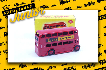 #3061 - Dinky Toys - Leyland - bus Exide Batteries