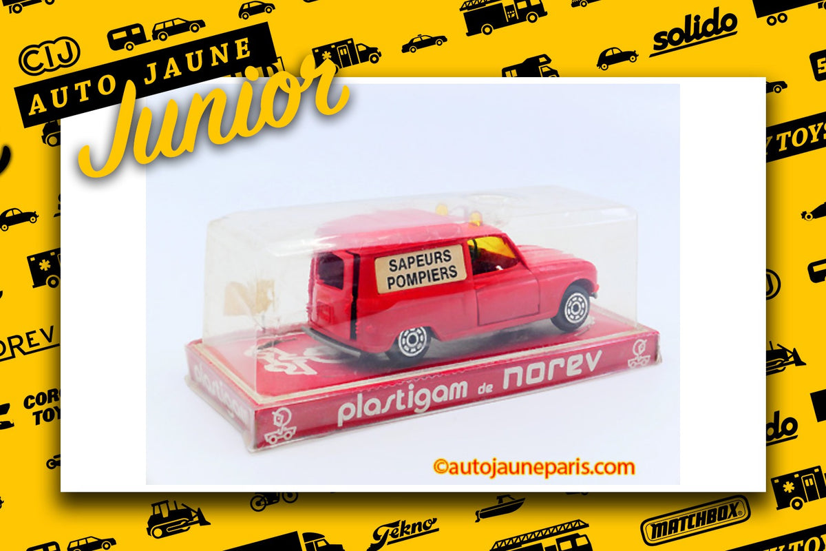 #4286 - Norev - Renault - 4L sapeurs pompiers