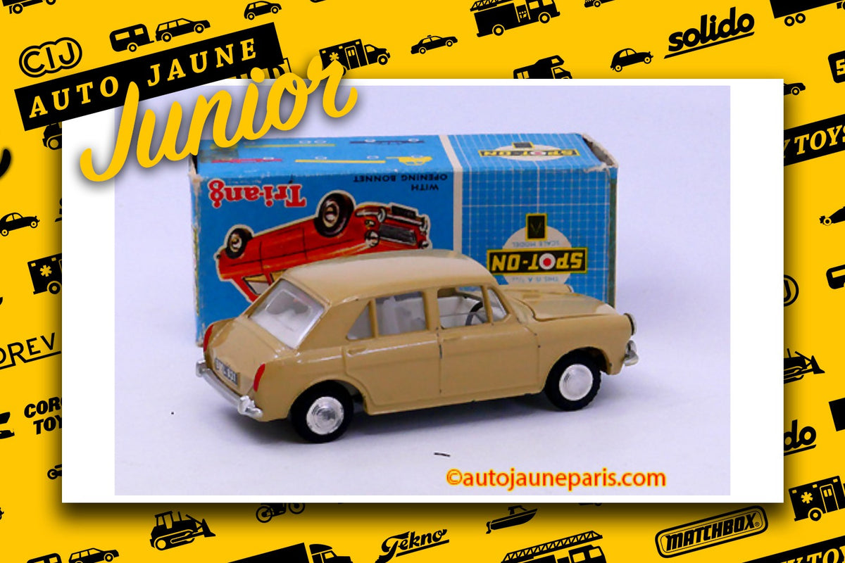 Le #2743 - Spot-On - Morris - 1100 est en vente sur Auto Jaune Junior ! Découvrez nos collections de diecast Minialuxe, CIJ, C-I-J, JRD, J-R-D, Matchbox, Majorette.. AutoJauneJunior.com: le site de vente en ligne et de partage pour les passionés de miniatures et collectionneurs de jouets anciens ! Des centaines de modèles en vente, et des nouveautés mises en ligne chaque jour à 21h00 !