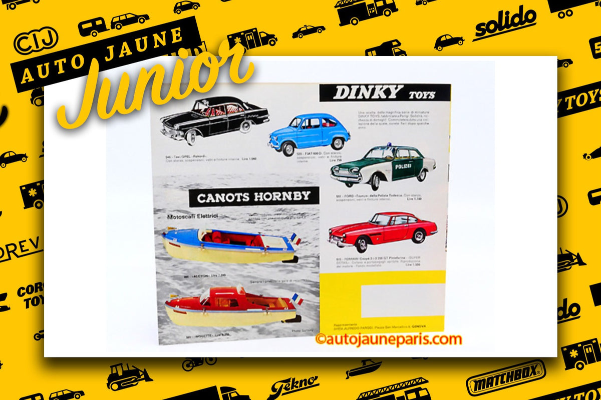 #4038 - Dinky Toys - Catalogue - 1963 Parodi Italy