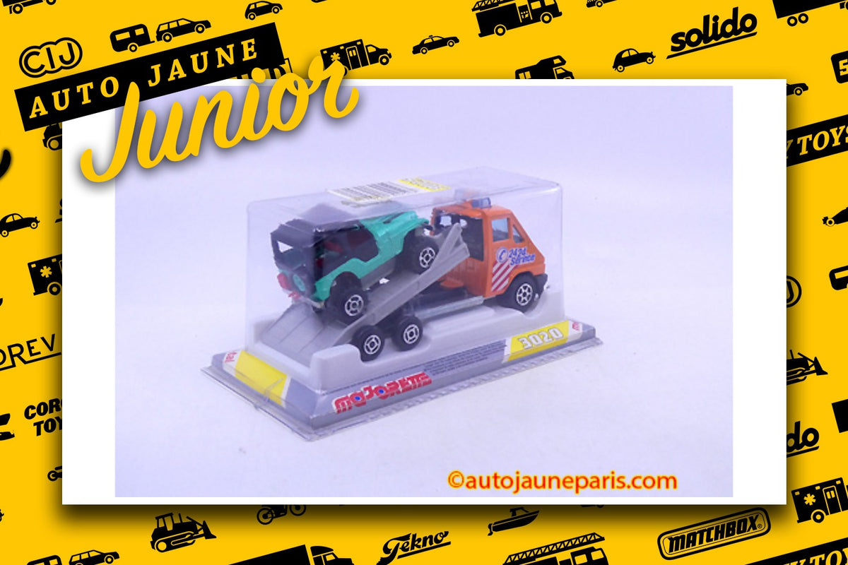 #3775 - Majorette - Renault - plateau dépanneuse avec Jeep Renegade