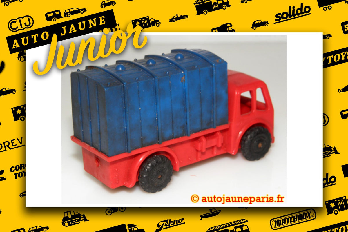 #3492 - Tri Ang Minic - AEC - camion plateau avec container