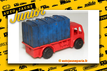#3492 - Tri Ang Minic - AEC - camion plateau avec container