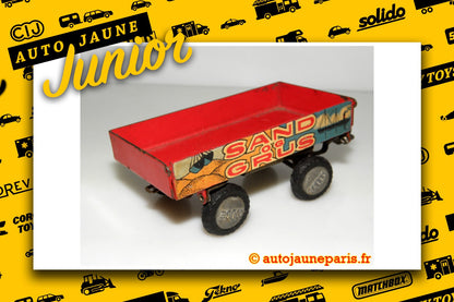 #3790 - Tekno - Remorque - ridelles basculante "sand og grus"