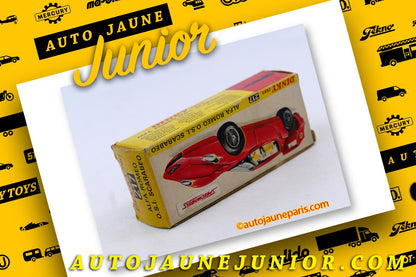 Le #1241 - Dinky Toys - Alfa Roméo - Scarabeo est en vente sur Auto Jaune Junior ! Découvrez nos collections de diecast Minialuxe, CIJ, C-I-J, JRD, J-R-D, Matchbox, Majorette.. AutoJauneJunior.com: le site de vente en ligne et de partage pour les passionés de miniatures et collectionneurs de jouets anciens ! Des centaines de modèles en vente, et des nouveautés mises en ligne chaque jour à 21h00 !