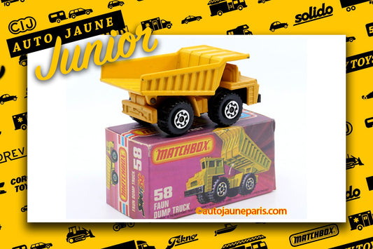 #4054 - Matchbox - Faun - benne de chantier