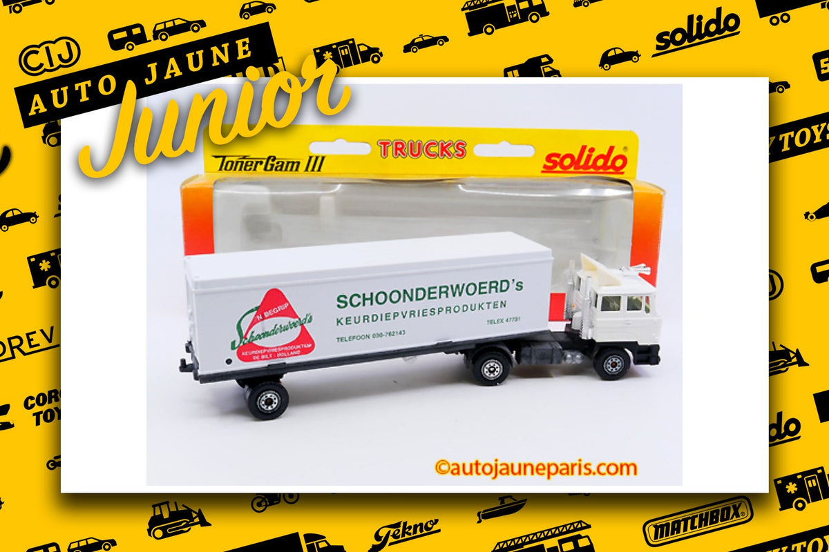#4584 - Solido - DAF - F2800 semi fourgon"Schoonderwoerd's"