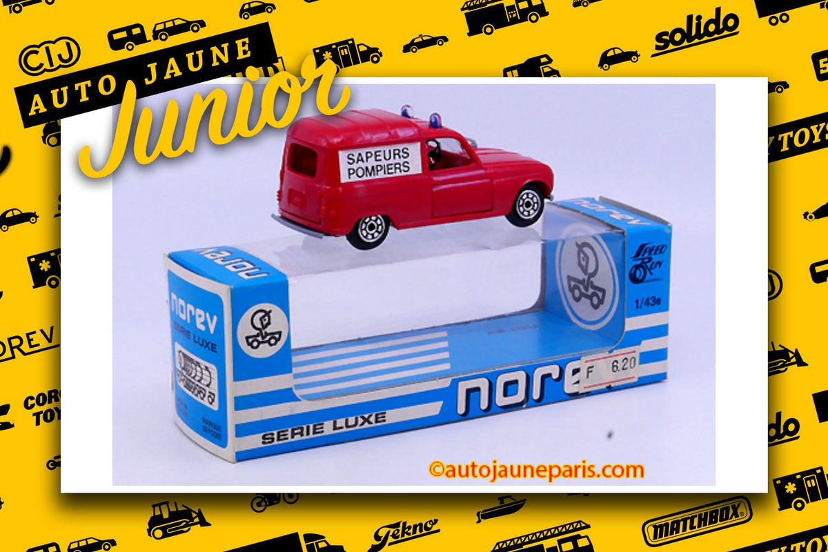 #3847 - Norev - Renault - 4L fourgonnette sapeurs pompiers