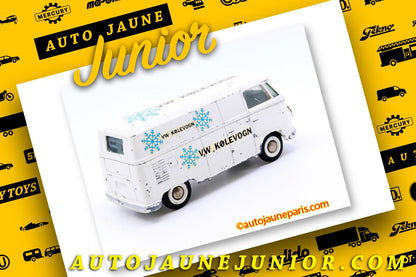 Le #2499 - Tekno - Volkswagen - Kombi "VWKolevogn" est en vente sur Auto Jaune Junior ! Découvrez nos collections de diecast Minialuxe, CIJ, C-I-J, JRD, J-R-D, Matchbox, Majorette.. AutoJauneJunior.com: le site de vente en ligne et de partage pour les passionés de miniatures et collectionneurs de jouets anciens ! Des centaines de modèles en vente, et des nouveautés mises en ligne chaque jour à 21h00 !