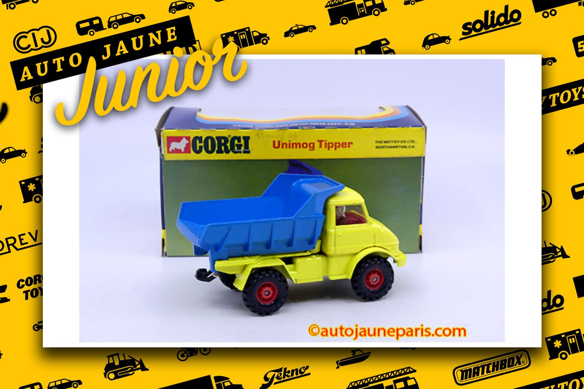 #3738 - Corgi Toys - Mercedes - Unimog benne basculante
