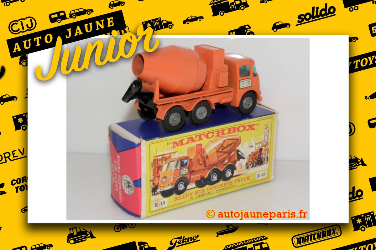 #2096 - Matchbox - ERF - camion toupie "Readymix"