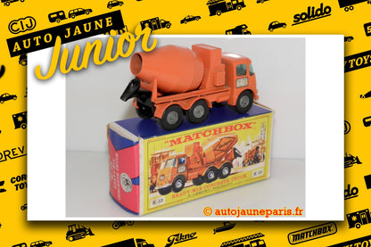 #2096 - Matchbox - ERF - camion toupie "Readymix"