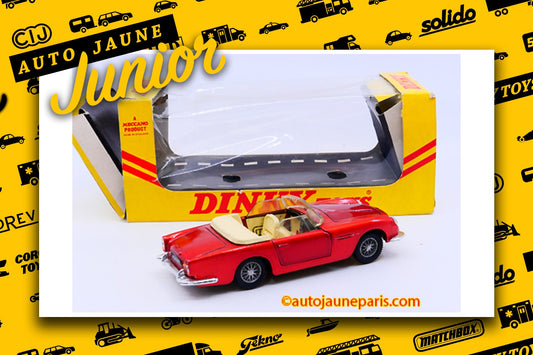 Le #2668 - Dinky Toys GB - Aston Martin - DB5 cabriolet est en vente sur Auto Jaune Junior ! Découvrez nos collections de diecast Minialuxe, CIJ, C-I-J, JRD, J-R-D, Matchbox, Majorette.. AutoJauneJunior.com: le site de vente en ligne et de partage pour les passionés de miniatures et collectionneurs de jouets anciens ! Des centaines de modèles en vente, et des nouveautés mises en ligne chaque jour à 21h00 !