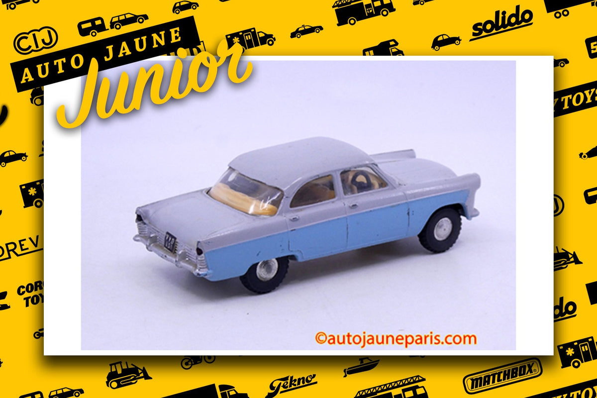 Le #2744 - Spot-On - Ford - Zodiac avec éclairage est en vente sur Auto Jaune Junior ! Découvrez nos collections de diecast Minialuxe, CIJ, C-I-J, JRD, J-R-D, Matchbox, Majorette.. AutoJauneJunior.com: le site de vente en ligne et de partage pour les passionés de miniatures et collectionneurs de jouets anciens ! Des centaines de modèles en vente, et des nouveautés mises en ligne chaque jour à 21h00 !
