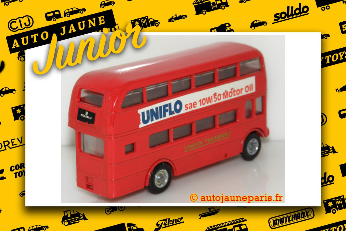 #3057 - Budgie - Routemaster - autobus deux étage "Uniflo sae 10W/50 Motor oil"