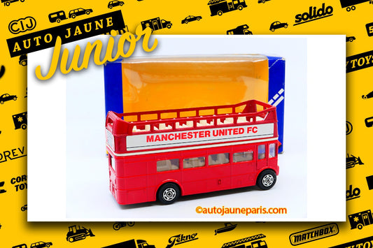 #2063 - Corgi Toys - Routemaster - Bus deux étages ouvert "Manchester United FC"