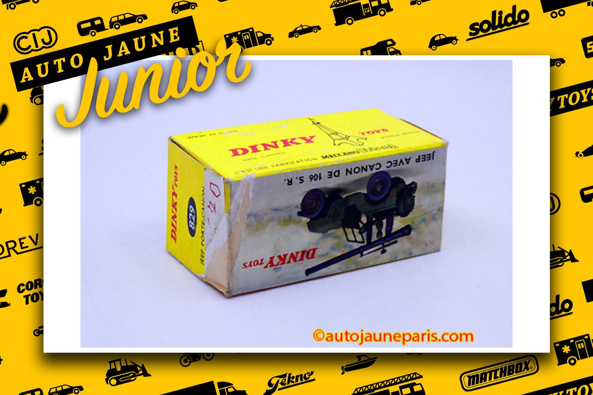 #3542 - Dinky Toys - Willys - Jeep avec canon de 106 S.R