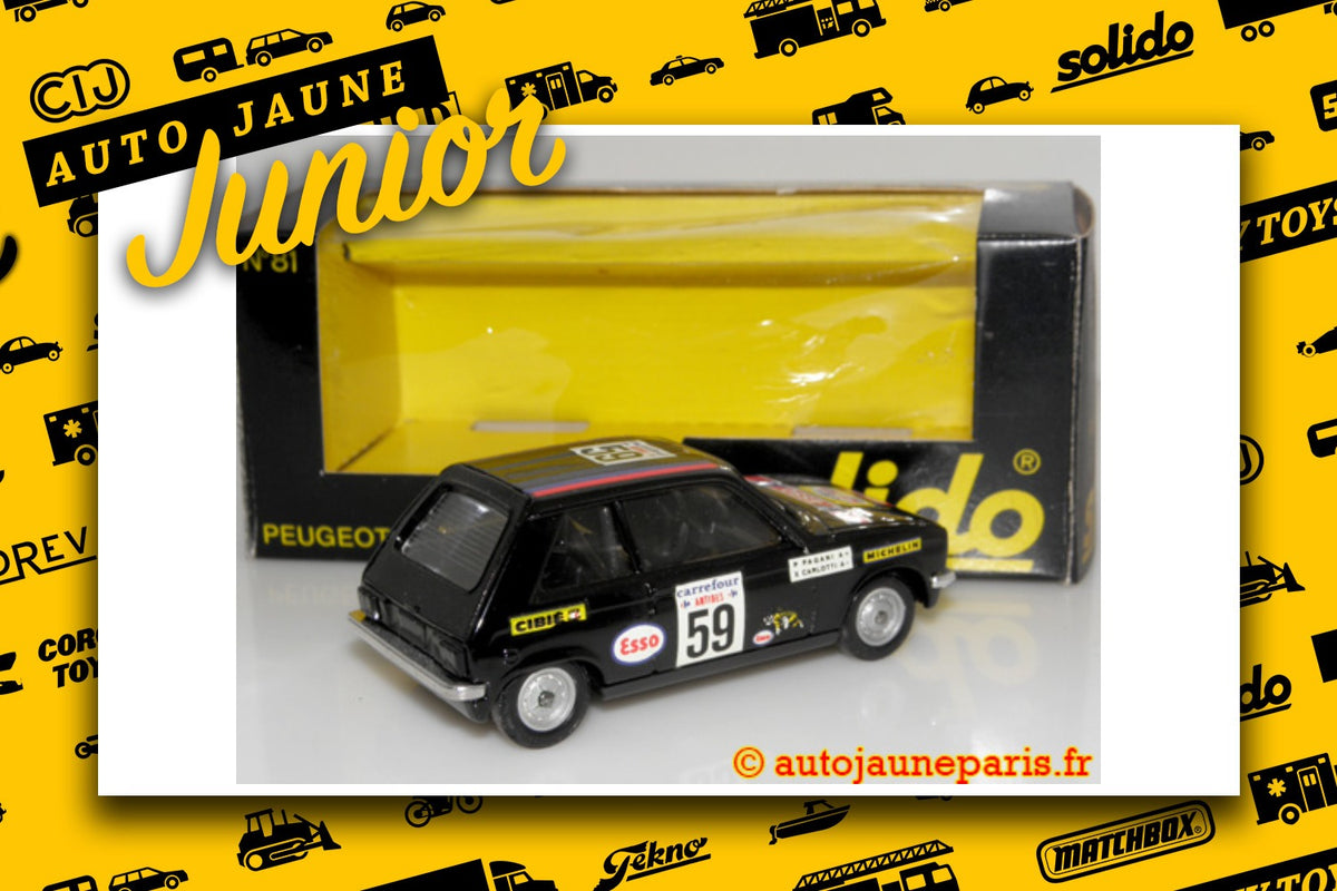 #2071 - Solido - Peugeot - 104ZS rallye d'Antibes