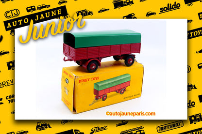 #2786 - Dinky Toys - Remorque - ridelles bâché