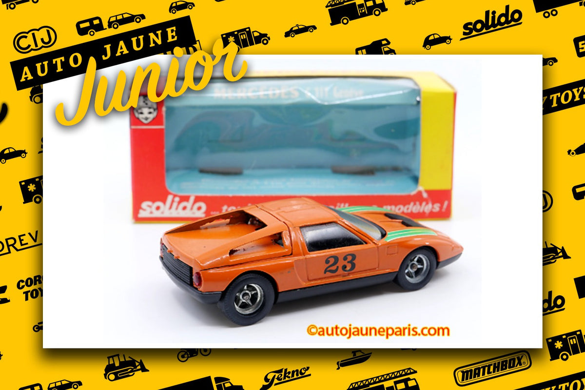 Le #2747 - Solido - Mercedes - C111 est en vente sur Auto Jaune Junior ! Découvrez nos collections de diecast Minialuxe, CIJ, C-I-J, JRD, J-R-D, Matchbox, Majorette.. AutoJauneJunior.com: le site de vente en ligne et de partage pour les passionés de miniatures et collectionneurs de jouets anciens ! Des centaines de modèles en vente, et des nouveautés mises en ligne chaque jour à 21h00 !