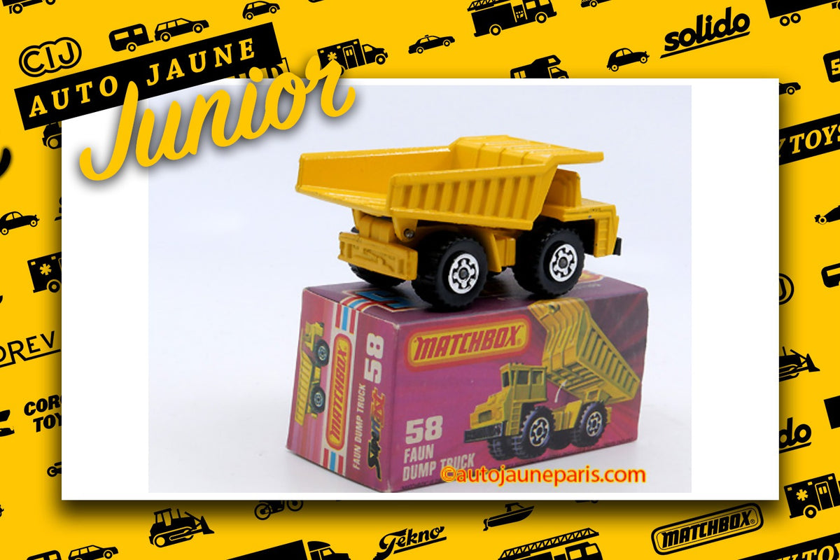 #3814 - Matchbox - Faun - benne carrière