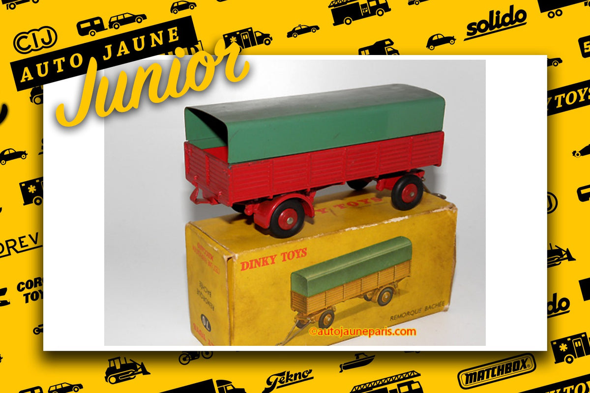 #3051 - Dinky Toys - Remorque - ridelles bâché à 2 essieux