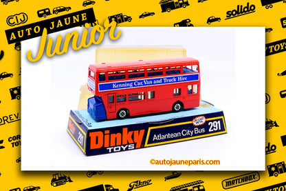Le #2662 - Dinky Toys GB - Leyland - Atlantean "Kenning Car " est en vente sur Auto Jaune Junior ! Découvrez nos collections de diecast Minialuxe, CIJ, C-I-J, JRD, J-R-D, Matchbox, Majorette.. AutoJauneJunior.com: le site de vente en ligne et de partage pour les passionés de miniatures et collectionneurs de jouets anciens ! Des centaines de modèles en vente, et des nouveautés mises en ligne chaque jour à 21h00 !
