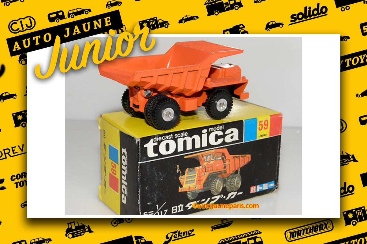 #3299 - Tomica - Hitachi - DH321 benne de chantier