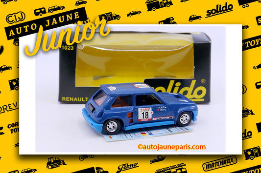 #4511 - Solido - Renault - 5 turbo Gitanes Tour de Corse 1980