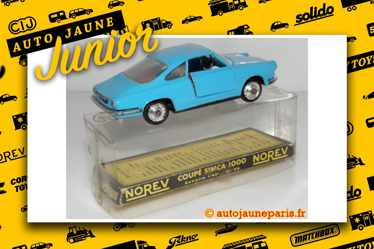 #2854 - Norev - Simca - 1000 coupé Bertone