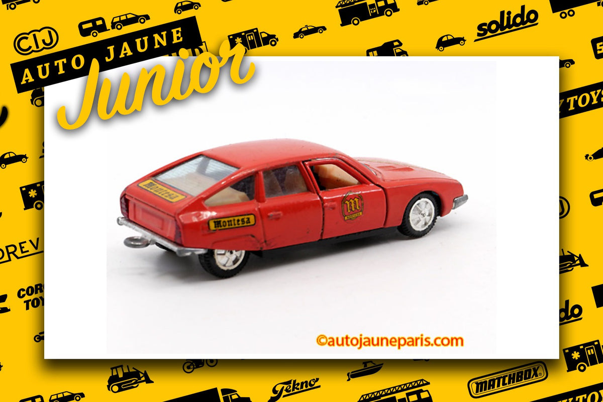 Le #2639 - Joal - Citroën - CX palas Montesa est en vente sur Auto Jaune Junior ! Découvrez nos collections de diecast Minialuxe, CIJ, C-I-J, JRD, J-R-D, Matchbox, Majorette.. AutoJauneJunior.com: le site de vente en ligne et de partage pour les passionés de miniatures et collectionneurs de jouets anciens ! Des centaines de modèles en vente, et des nouveautés mises en ligne chaque jour à 21h00 !
