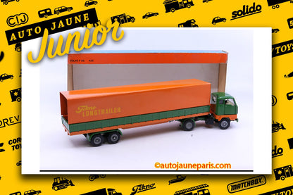 #3124 - Tekno - Volvo - F89 tracteur semi remorque bâché Tekno longtrailer