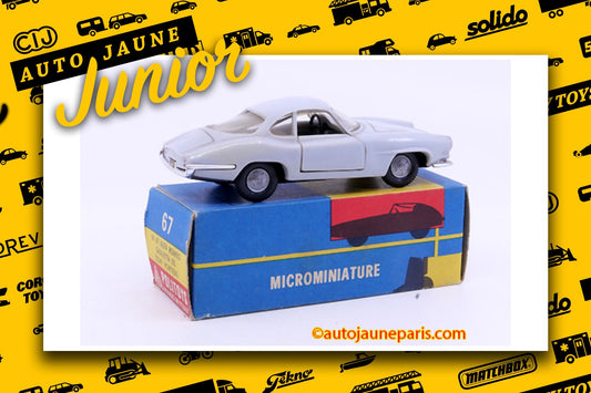 Le #2643 - Politoys - Alfa Romeo - Giulietta SS est en vente sur Auto Jaune Junior ! Découvrez nos collections de diecast Minialuxe, CIJ, C-I-J, JRD, J-R-D, Matchbox, Majorette.. AutoJauneJunior.com: le site de vente en ligne et de partage pour les passionés de miniatures et collectionneurs de jouets anciens ! Des centaines de modèles en vente, et des nouveautés mises en ligne chaque jour à 21h00 !
