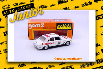 #4493 - Solido - Peugeot - 504 rallye du Maroc
